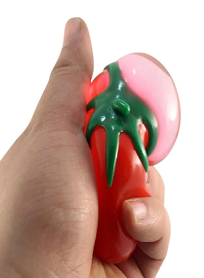 Artnery Anti Stress Splat Ball Novelty Squeeze Toy Tomato (Pack of 12) - Image 4
